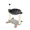 Turtle Scratcher Brown and black 49x49x77cm