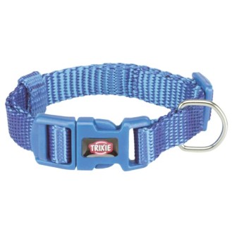 Premium Collar M-L:35-55cm/20mm blue
