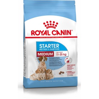 Royal Canin Starter Mother & Babydog Medium 4kg Dry Food for Medium Breed Puppies with Corn / Chicken / Rice