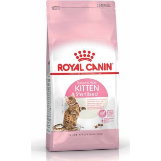 Royal Canin Second Age Kitten Sterilized Dry Food for Juvenile Sterilized Cats with Poultry 3.5kg