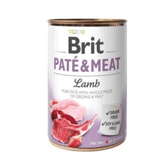 Brit Paté & Meat Lamb 400gr.