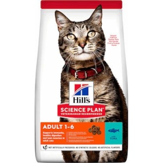 Hill's Science Plan Adult 1-6 Dry Food for Adult Cats with Tuna 300gr