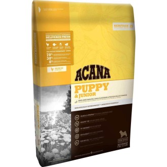 Acana Puppy & Junior 2kg Dry Food for Medium Breed Puppies Grain Free with Poultry / Fish