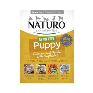 Naturo Mini Puppy Chicken, Veggies, 150gr