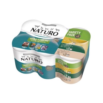 Naturo GF Variety Poultry 6x390gr cans (Set of 6 Cans)