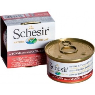 Schesir Nature for Cat Beef / Rice / Tuna 85gr