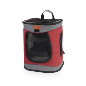 Backpack for dogs up to 12kg- grey - 34x30x44h
