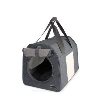 Cat carrier with scratching carpet 30x40x30h cm.