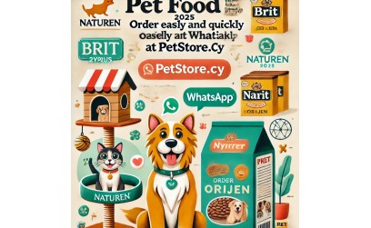 Pet Food Cyprus 2025: Order Easily and Quickly with WhatsApp at PetStore.cy